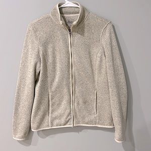 G. H. Bass Co. Full Zip fleece Jacket size small